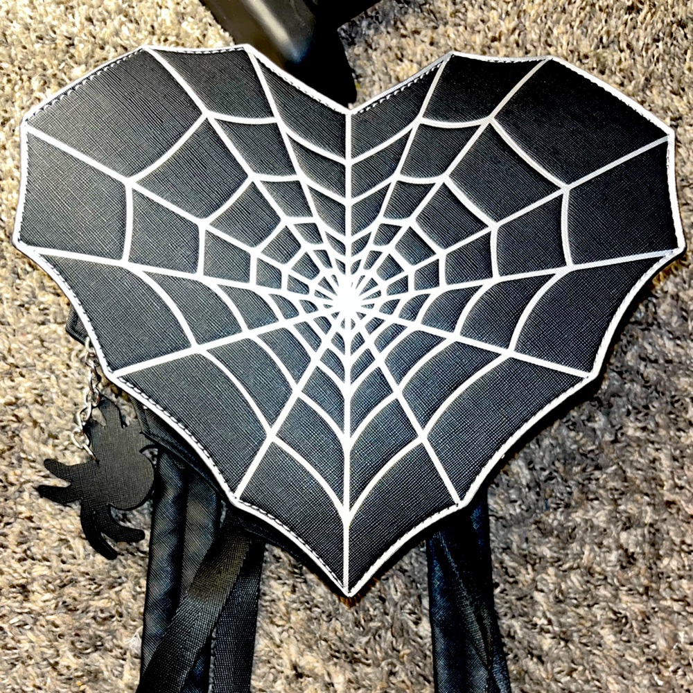 Spider web backpack